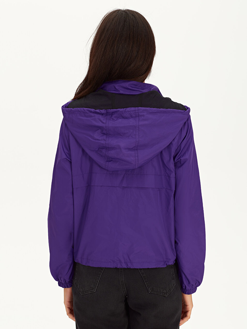 Açık Mor Yağmurluk-1