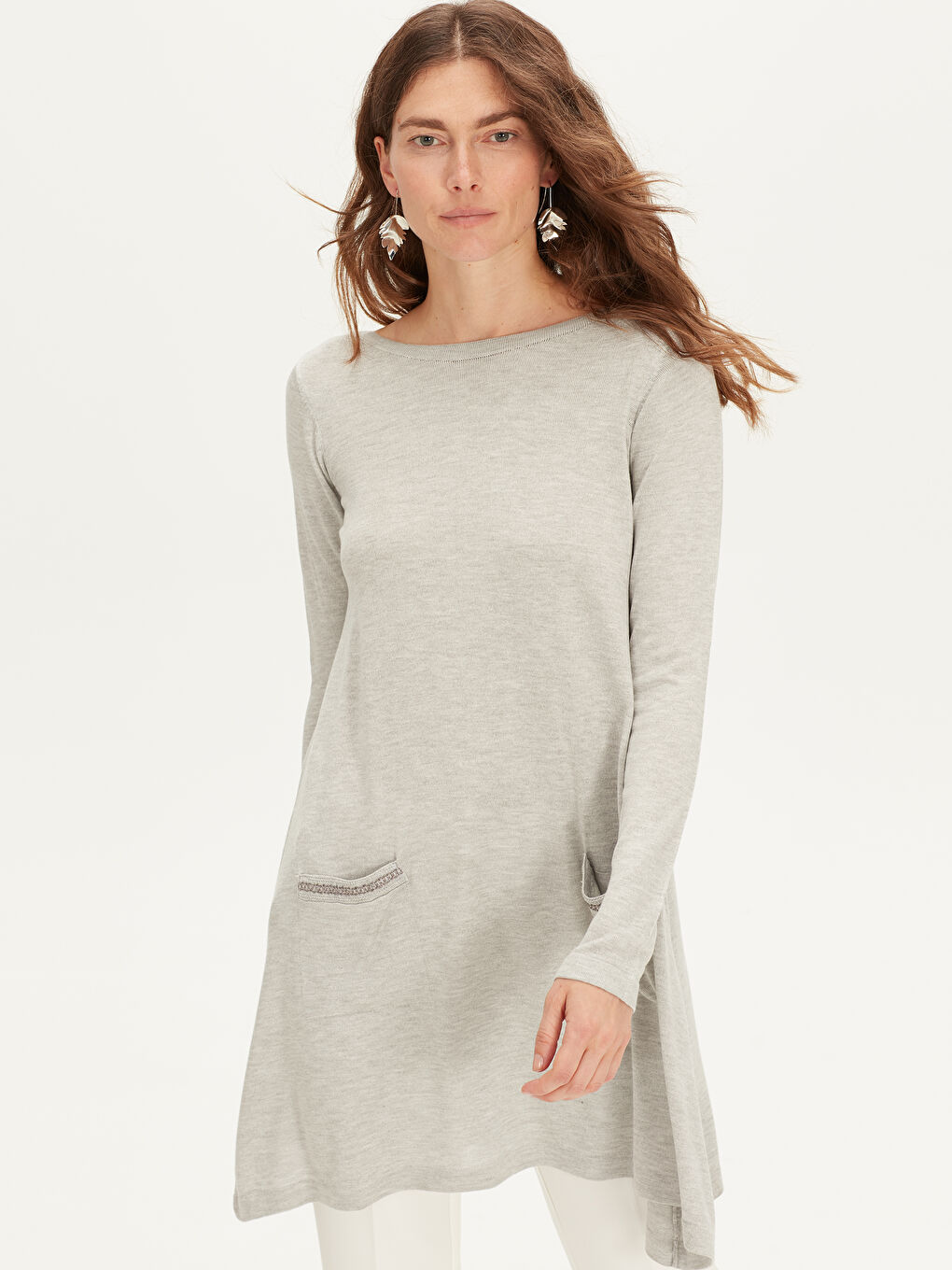 Woman GREY Tunic-1