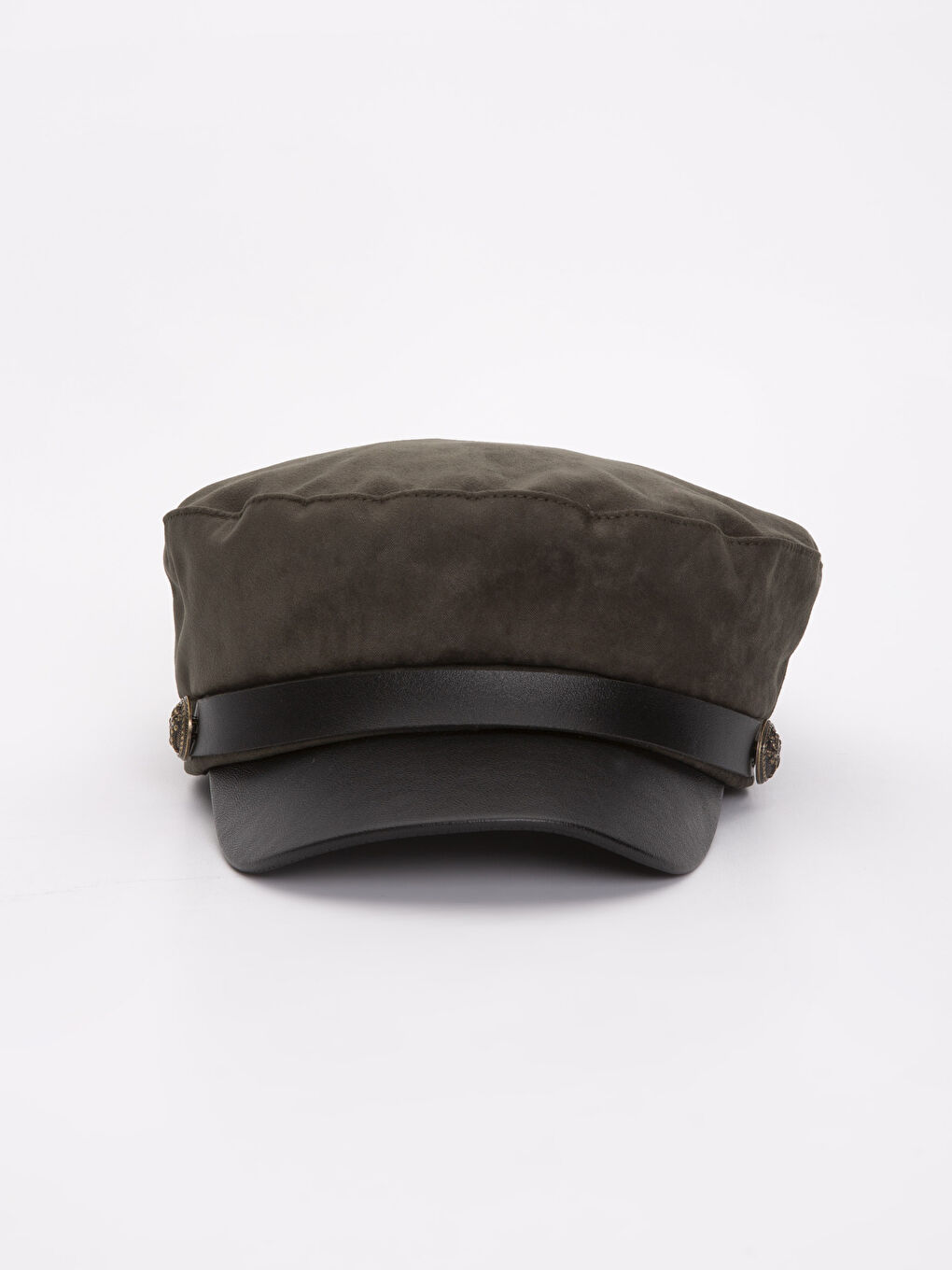 Haki Biyeli Kadın Denizci Şapka-2