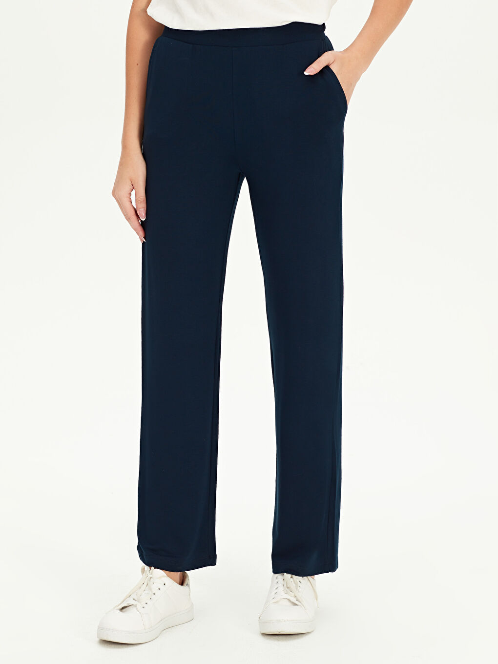 بنطلون رياضي بخصر مطاطي-2