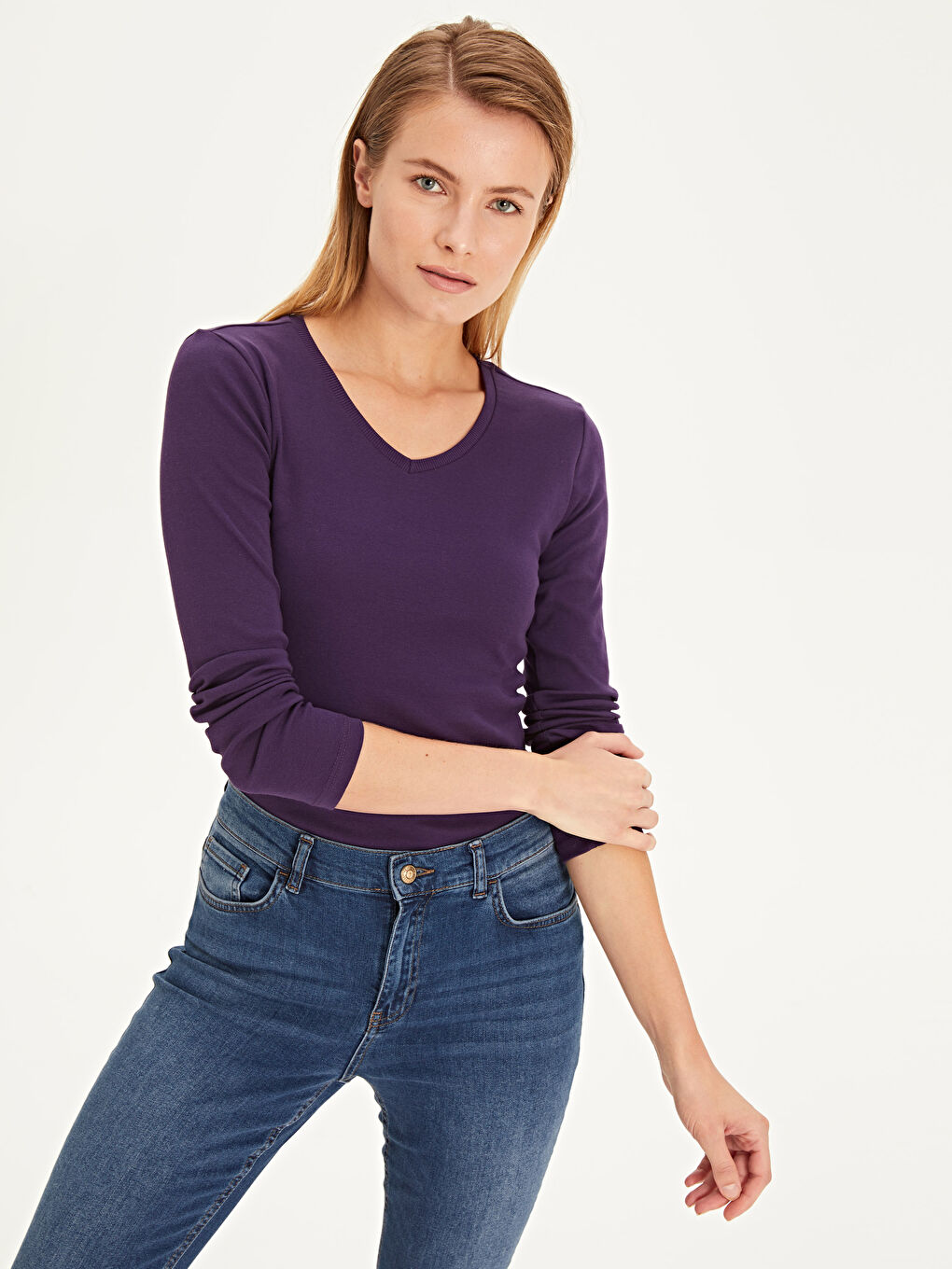 Woman PURPLE T-Shirt-1