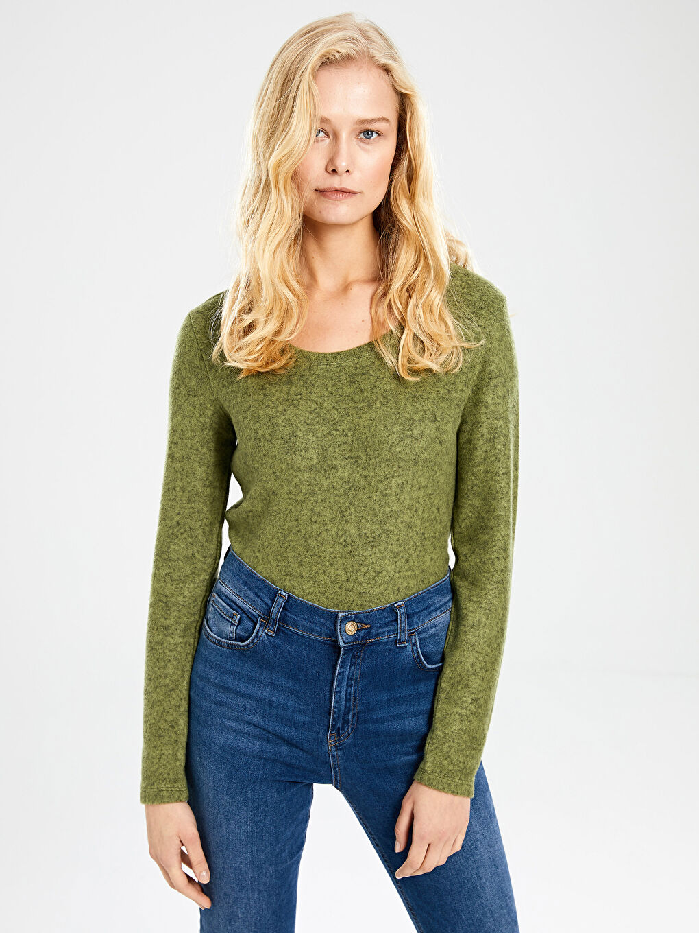 T-shirt KAKI Femme-1