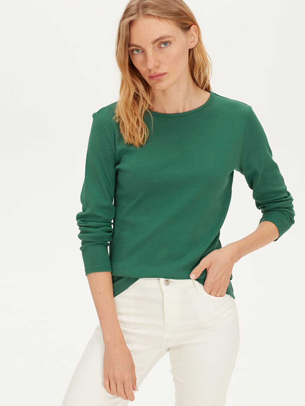 Orta Yeşil Tişört-1