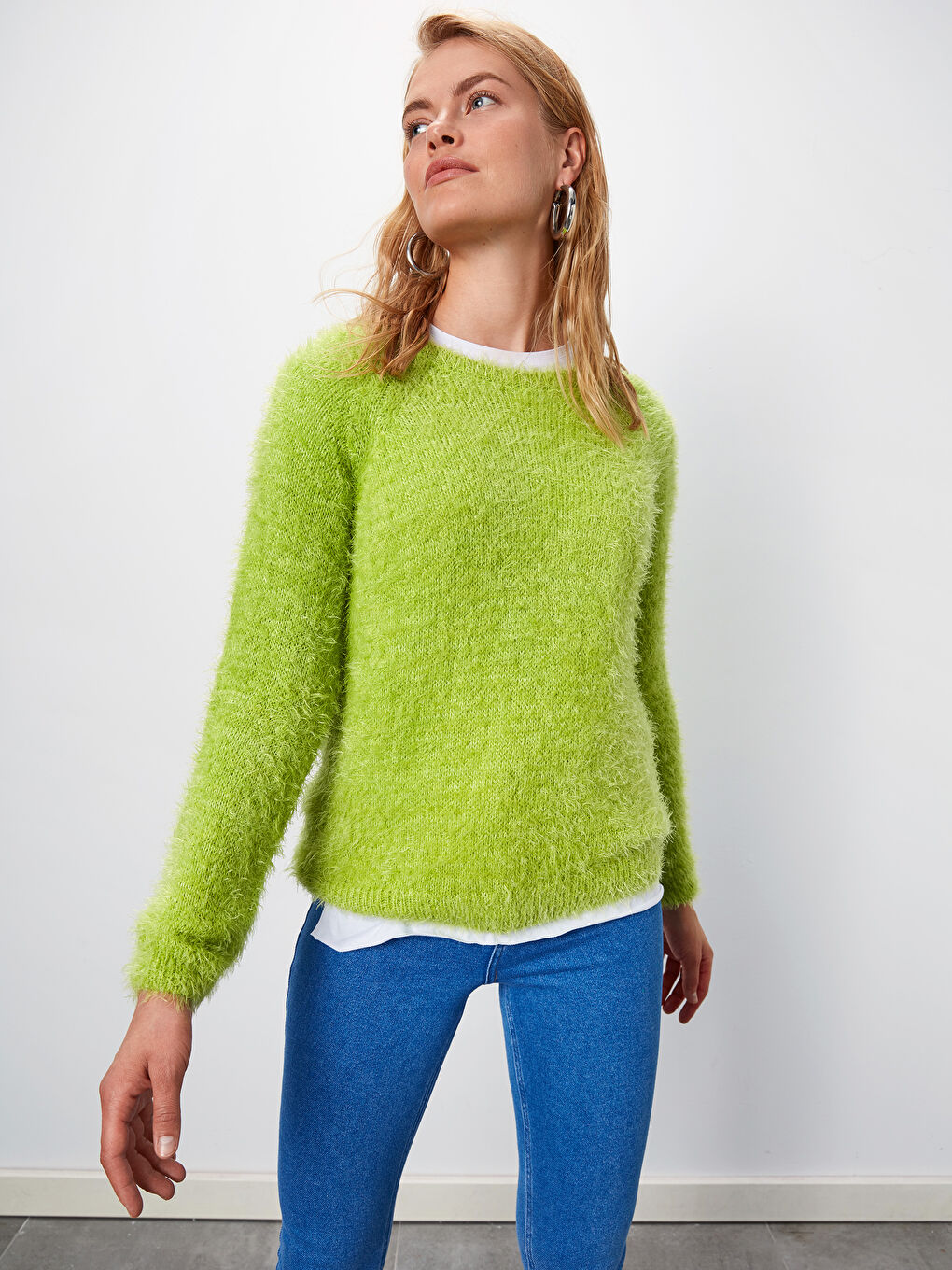 Әйелдер жасыл Жемпір-1