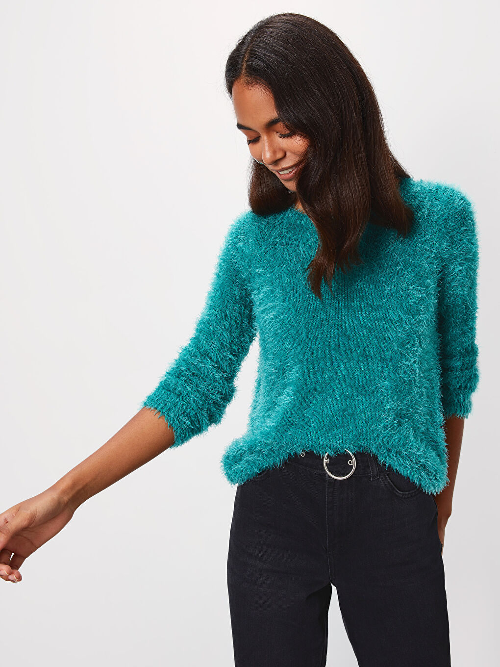 Әйелдер көгілдір Жемпір-1