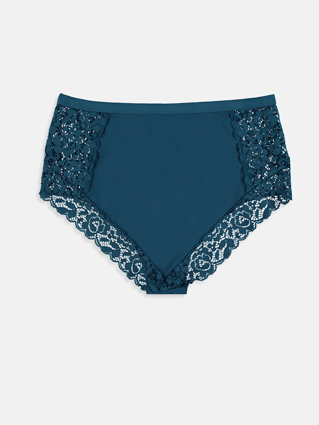 Woman PETROL High-Waisted Knickers-1