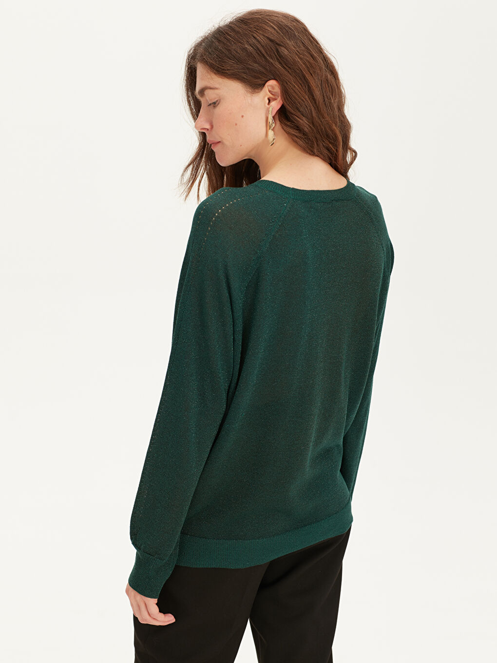 Woman GREEN Sweater-3