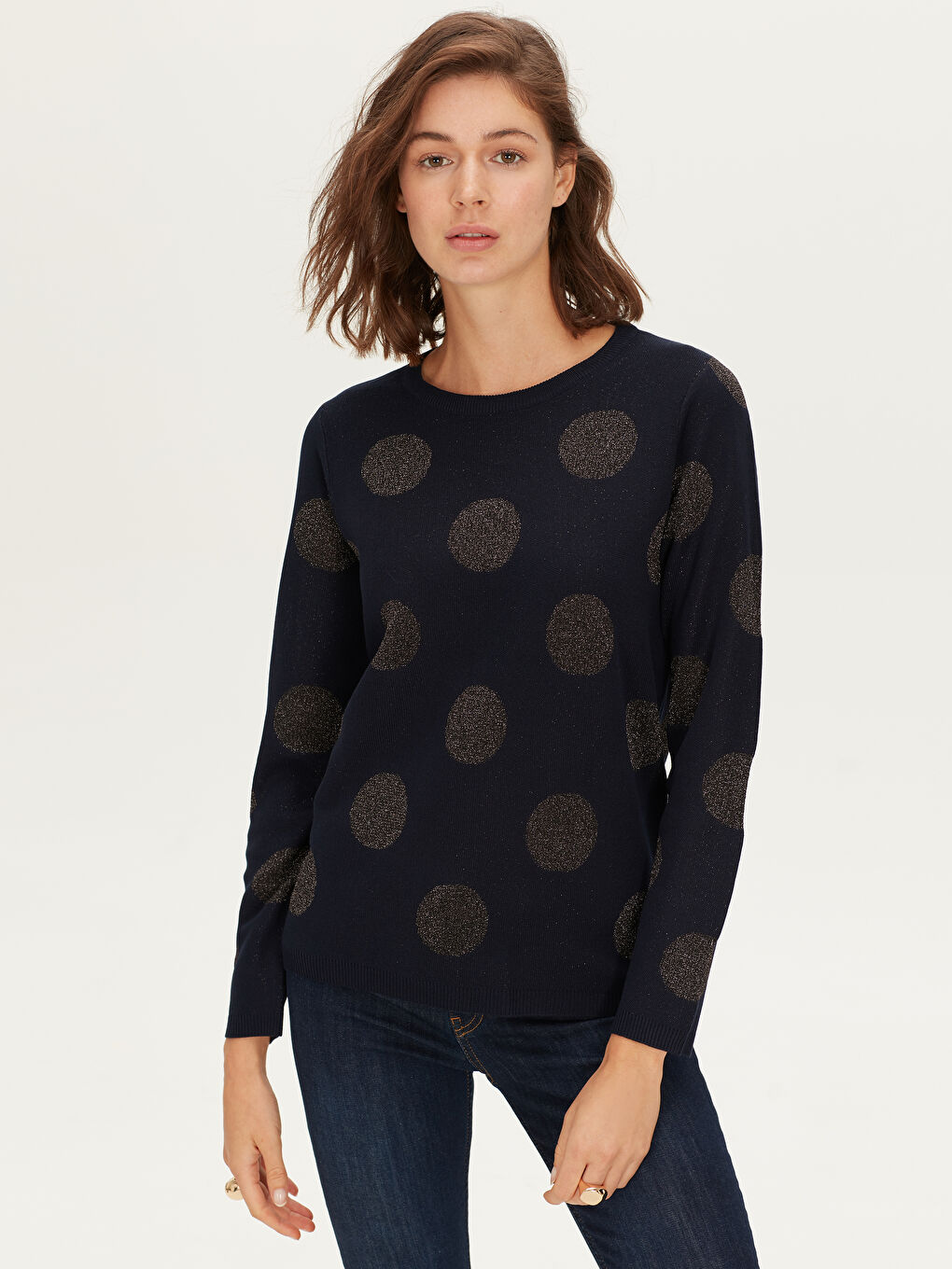 Әйелдер көк Жемпір-1