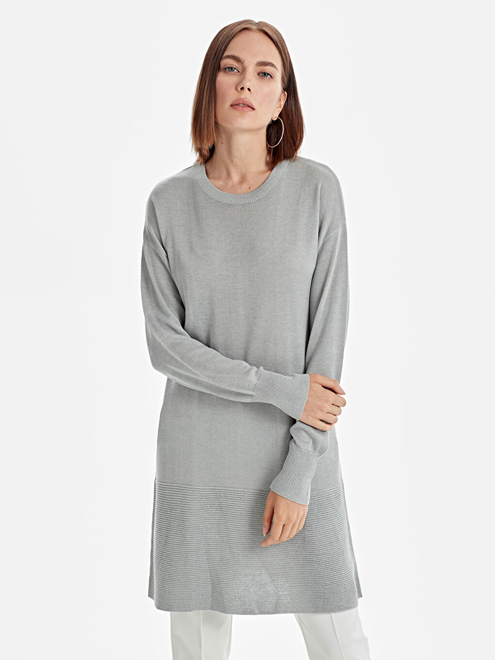 Женщины Серый Туника-1
