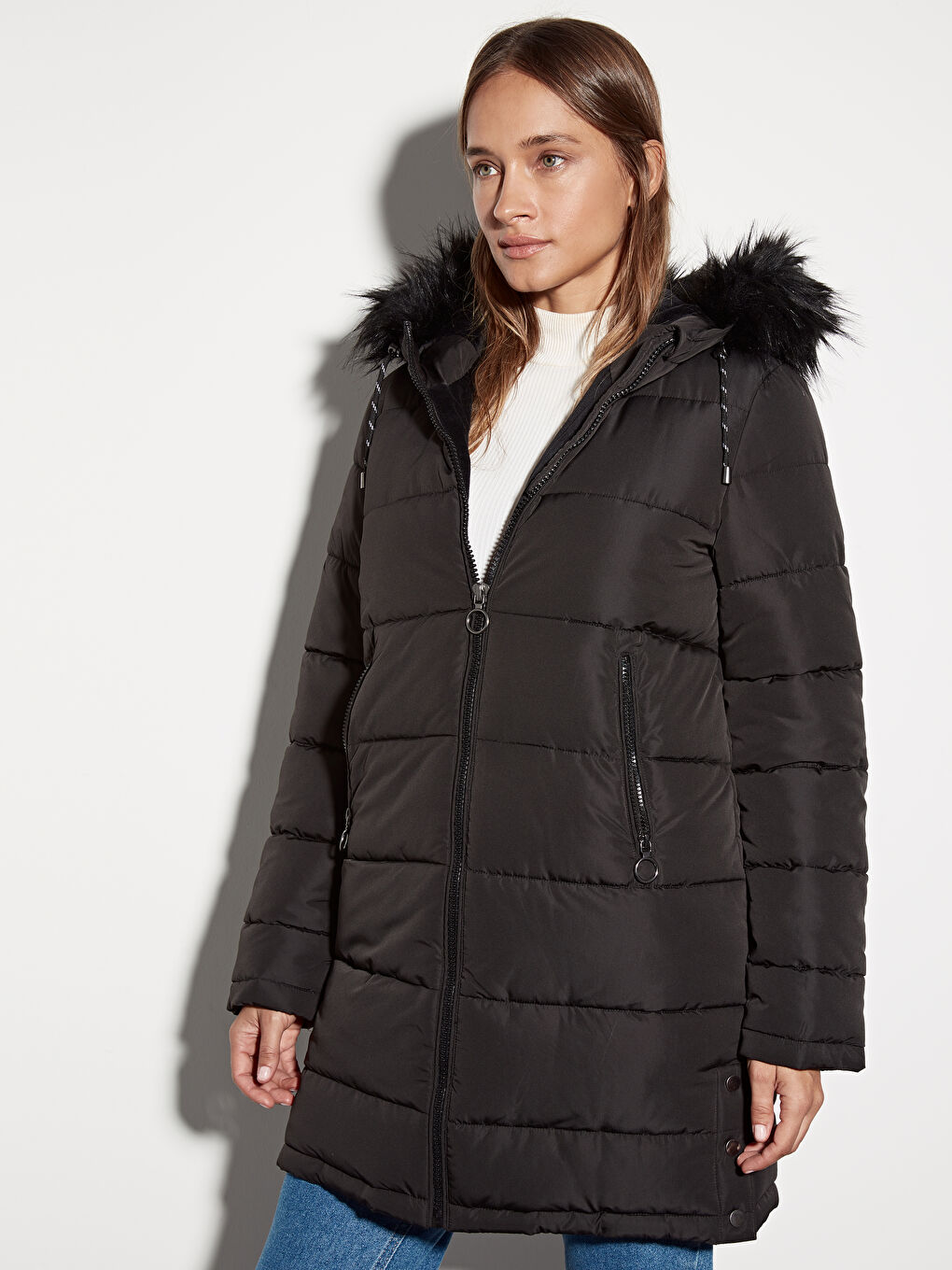 CRNA Zimska jakna Žena-2