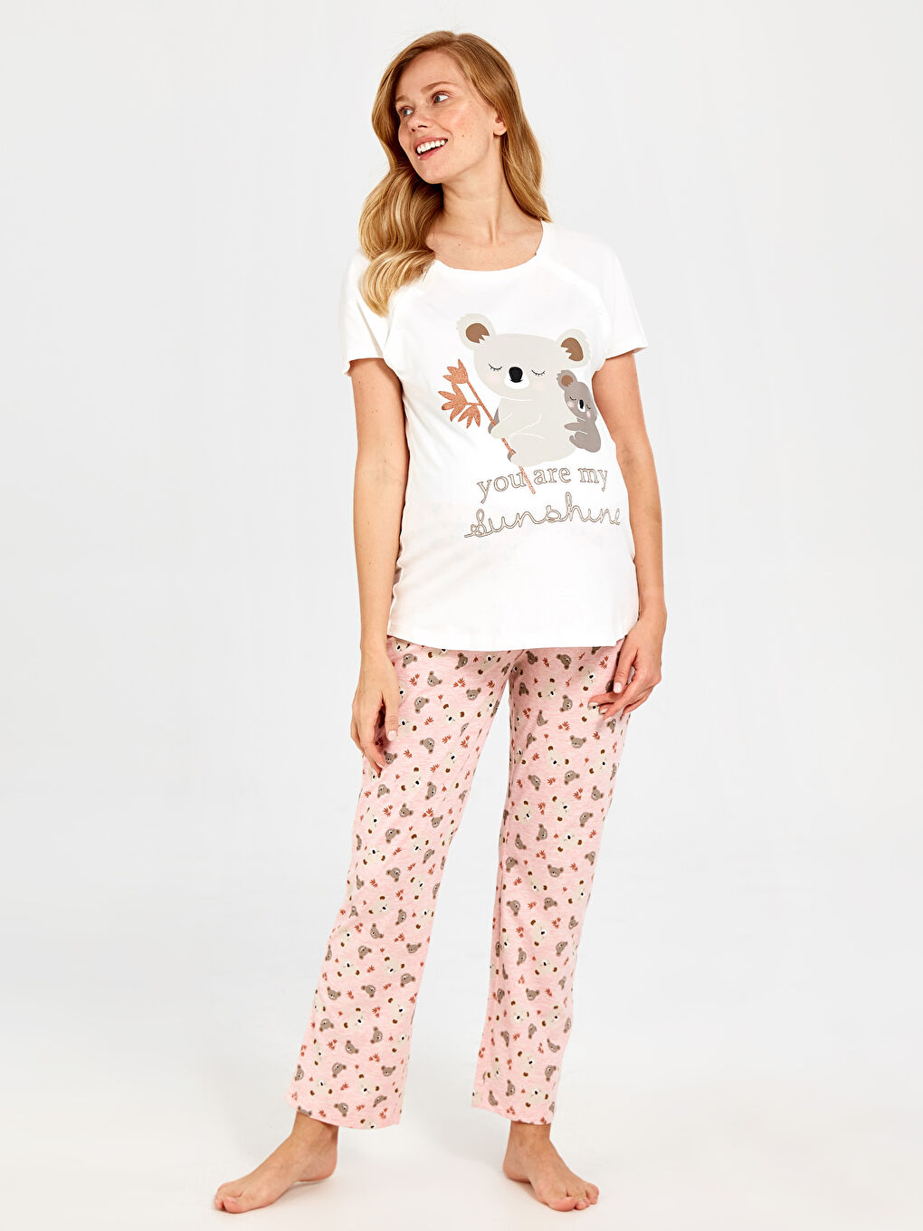Short Sleeve Women's Pajamas Set