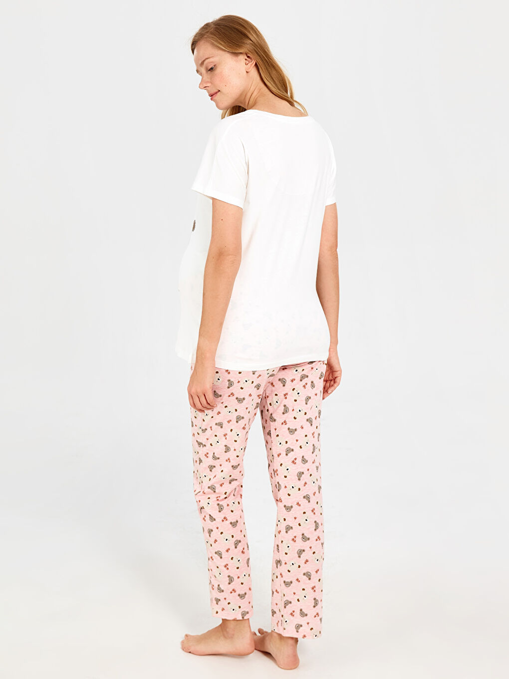 Short Sleeve Women's Pajamas Set-3