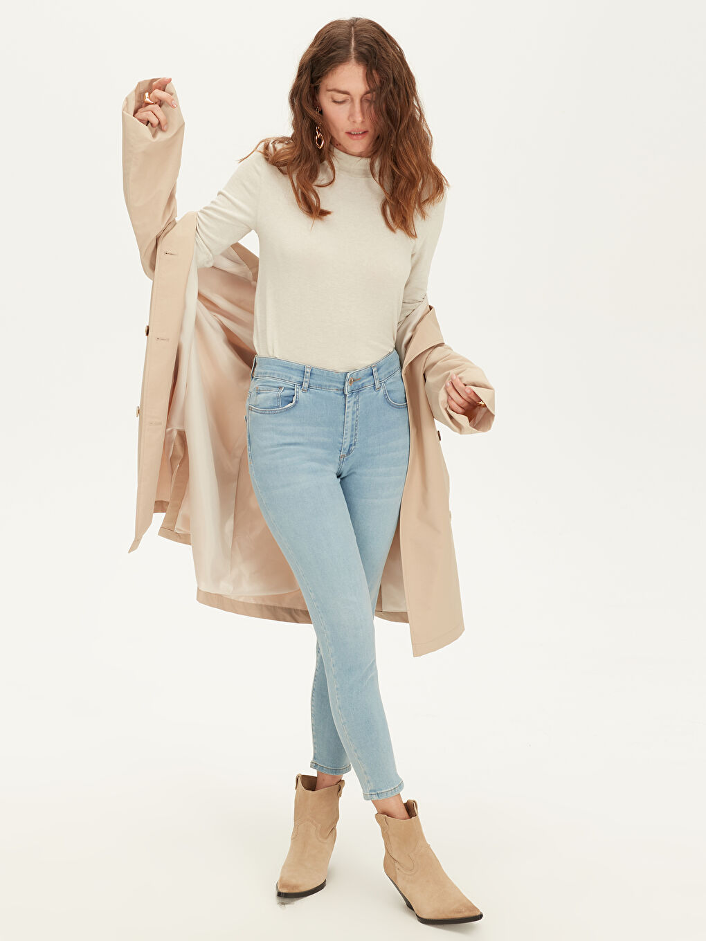 İndigo Jüpiter Süper Skinny Fit Kadın Jean Pantolon