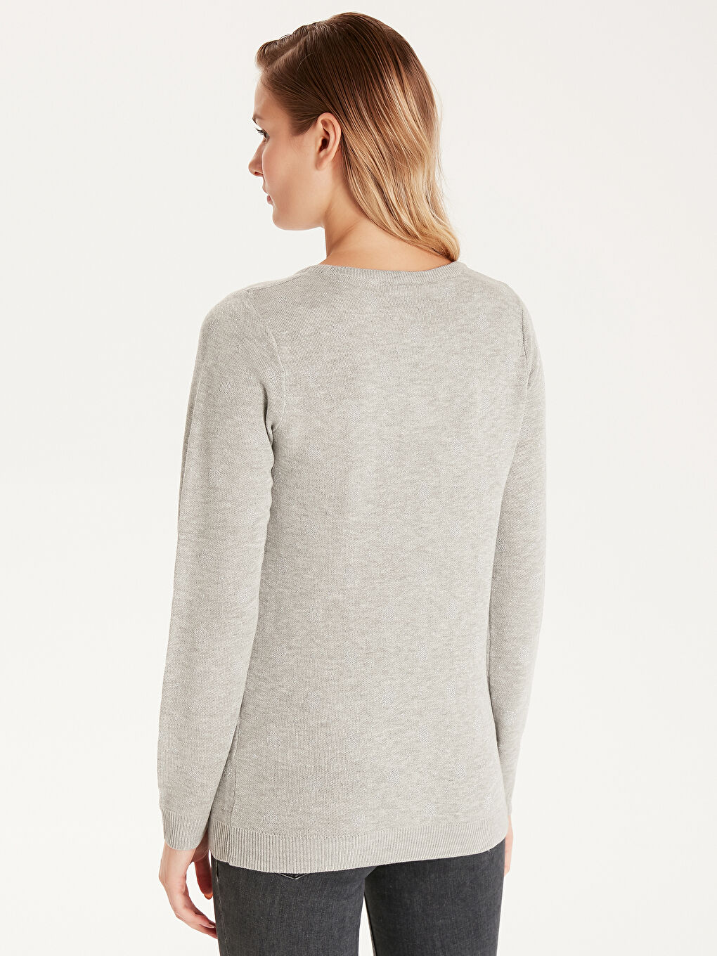 Жінка СІРИЙ Светр-2