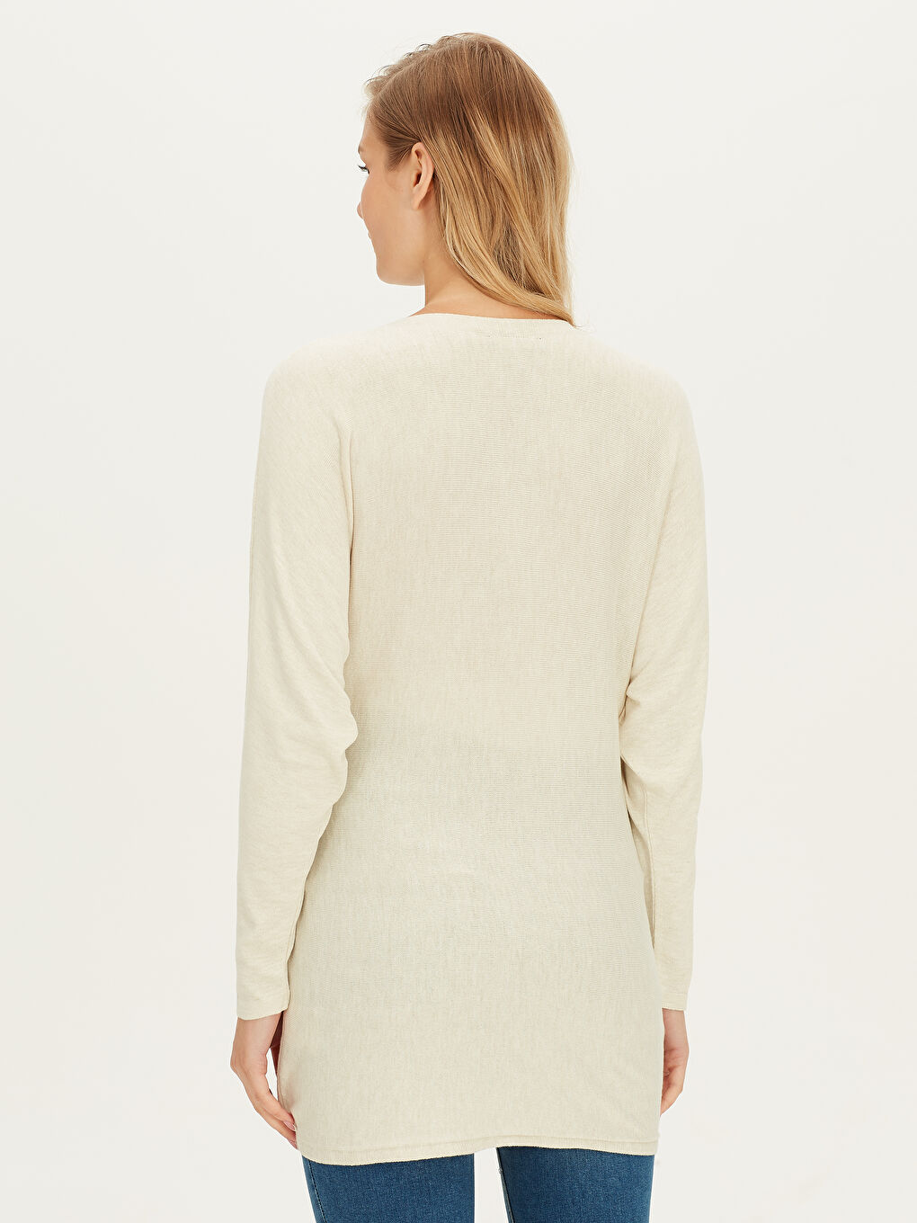 Свитер для беременных с V-образным вырезом-2