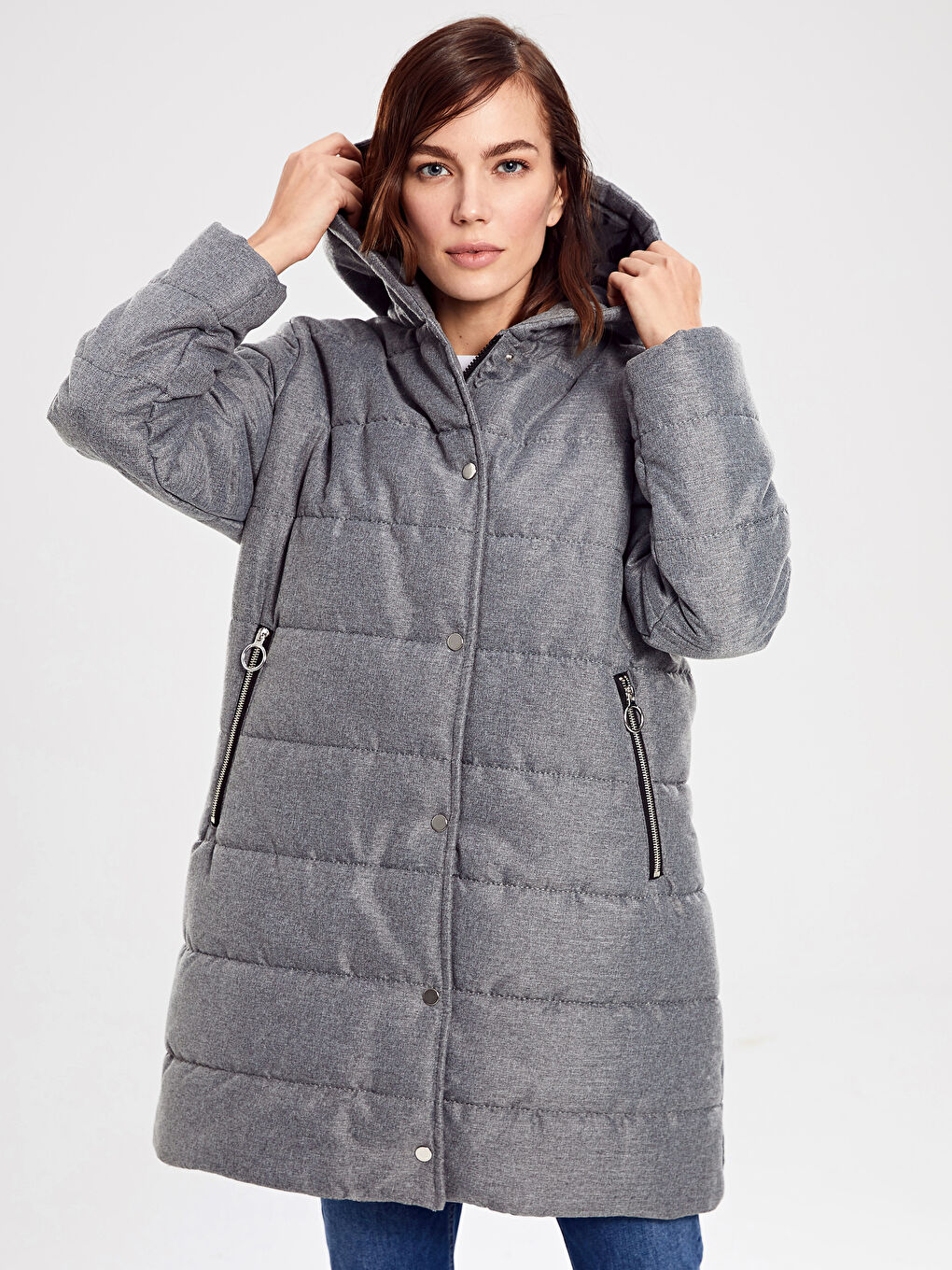 SIVA Kaput od veštačke kože Žena