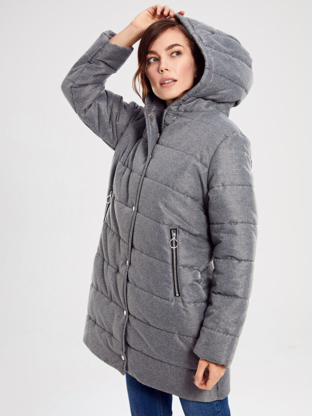 SIVA Kaput od veštačke kože Žena-1