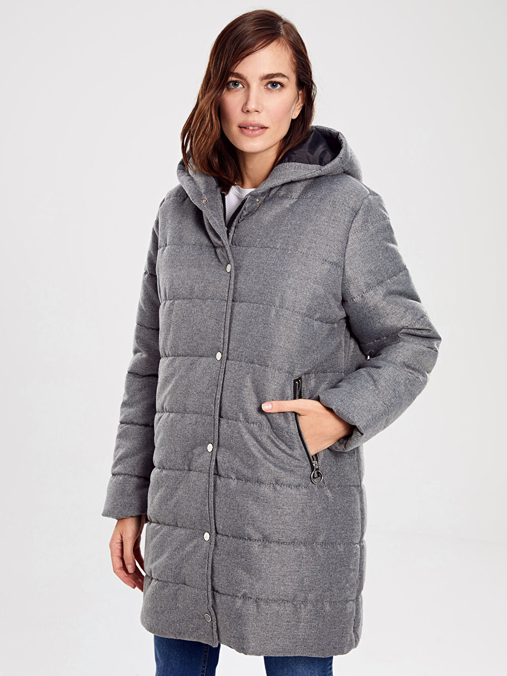 SIVA Kaput od veštačke kože Žena-2