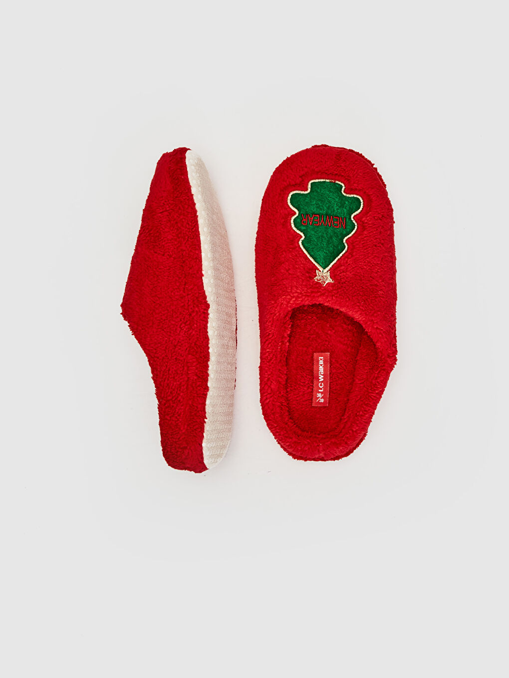 Woman RED Home Slippers-1