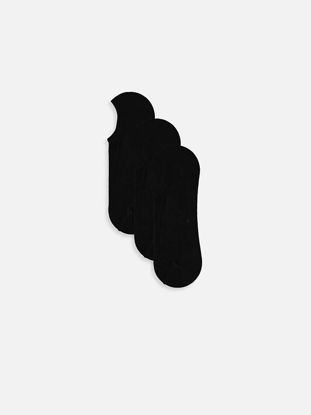 Siyah Kadın Sneaker Çorap 3'lü