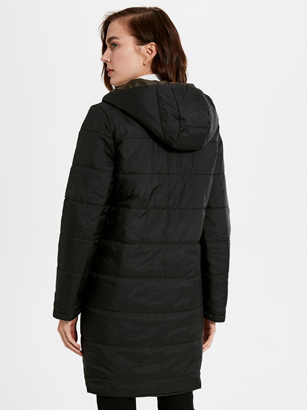 Doudoune à Manches Longues pour Femmes-5