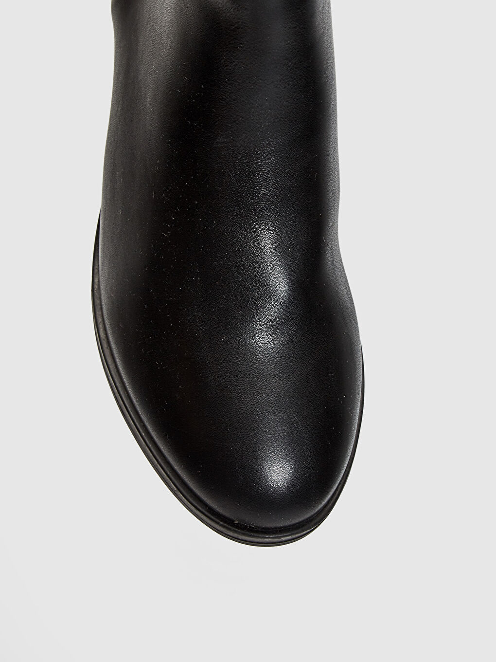 Siyah Kadın Bilek Boy Topuklu Bot-11