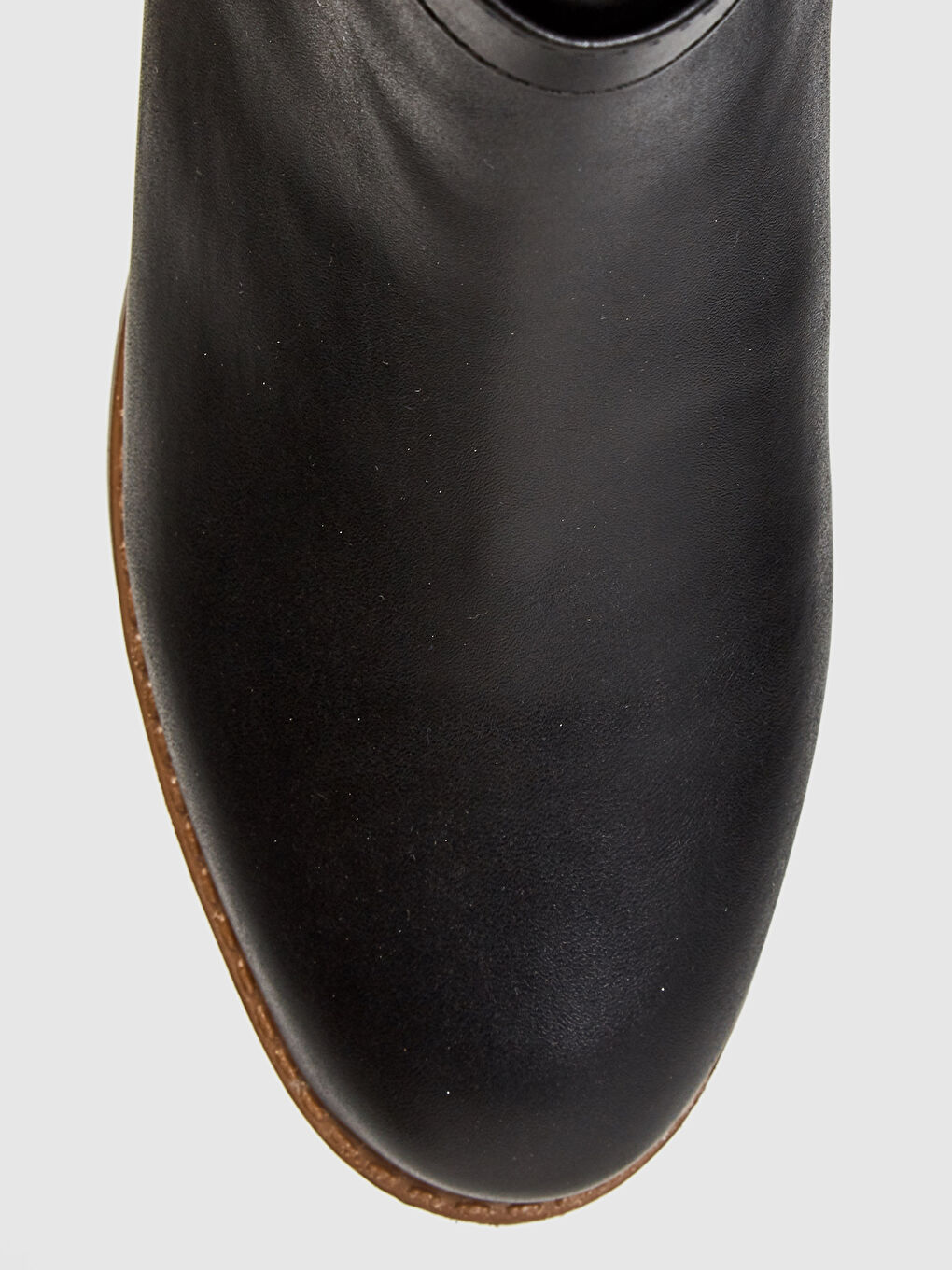 Siyah Lastik Detaylı Bilek Boy Kadın Bot-4