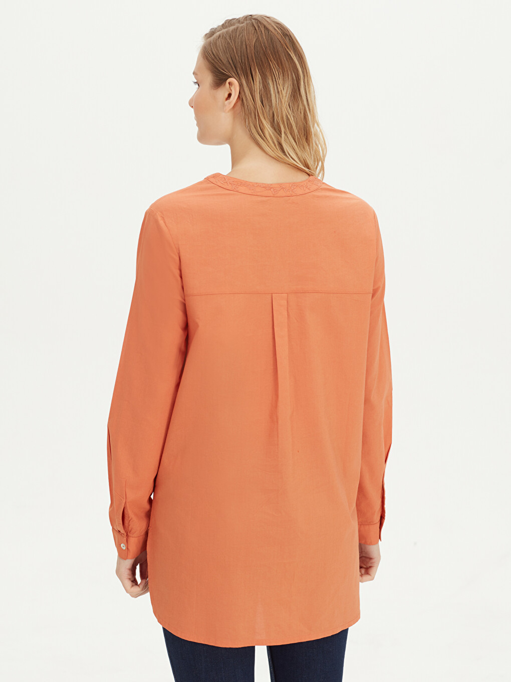 Woman Orange Tunic-3