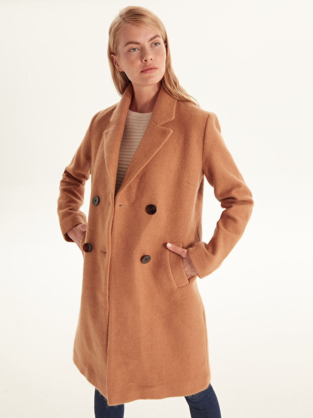 BRAON Kaput od mešavine vune Žena