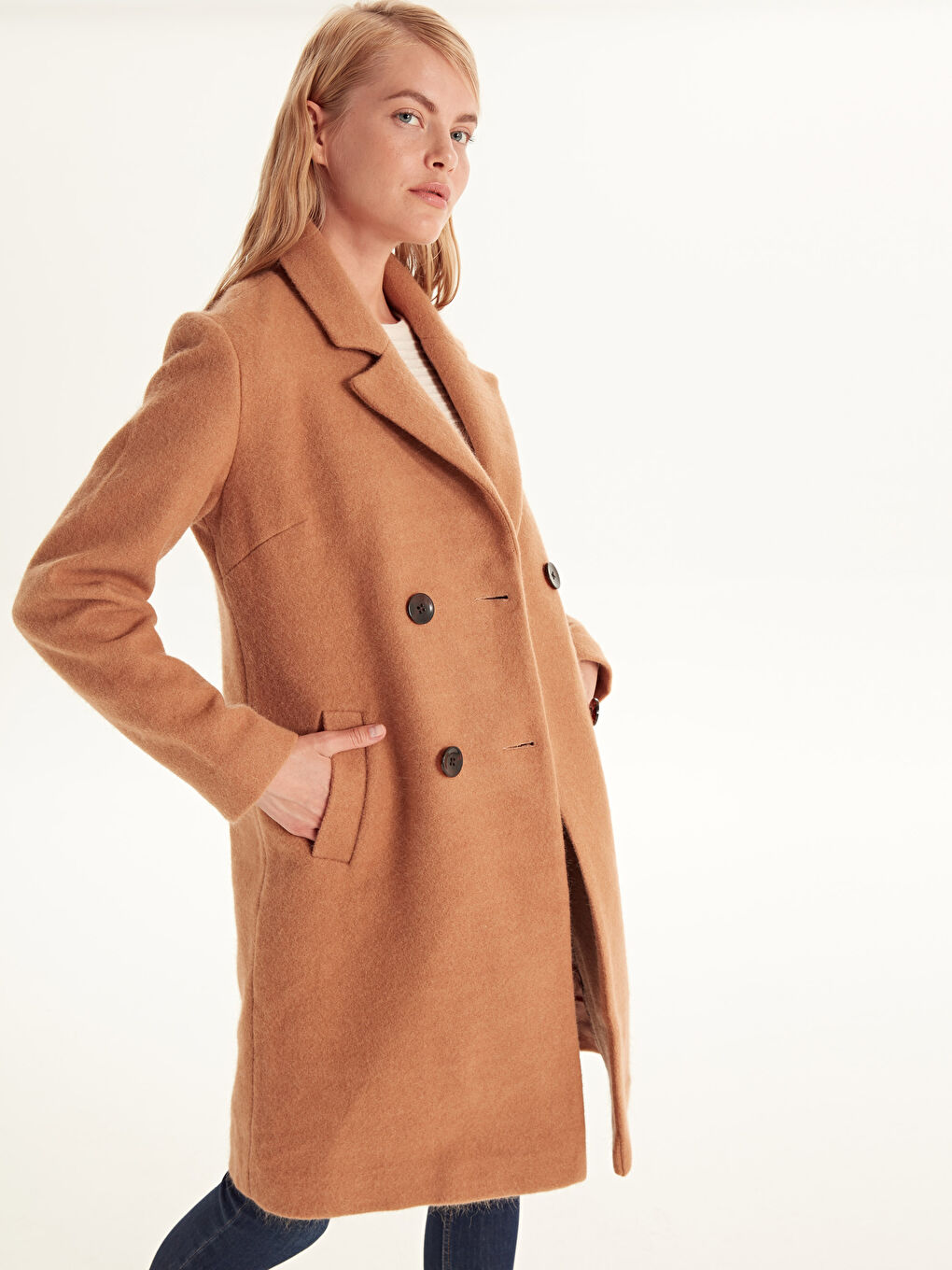 BRAON Kaput od mešavine vune Žena-1