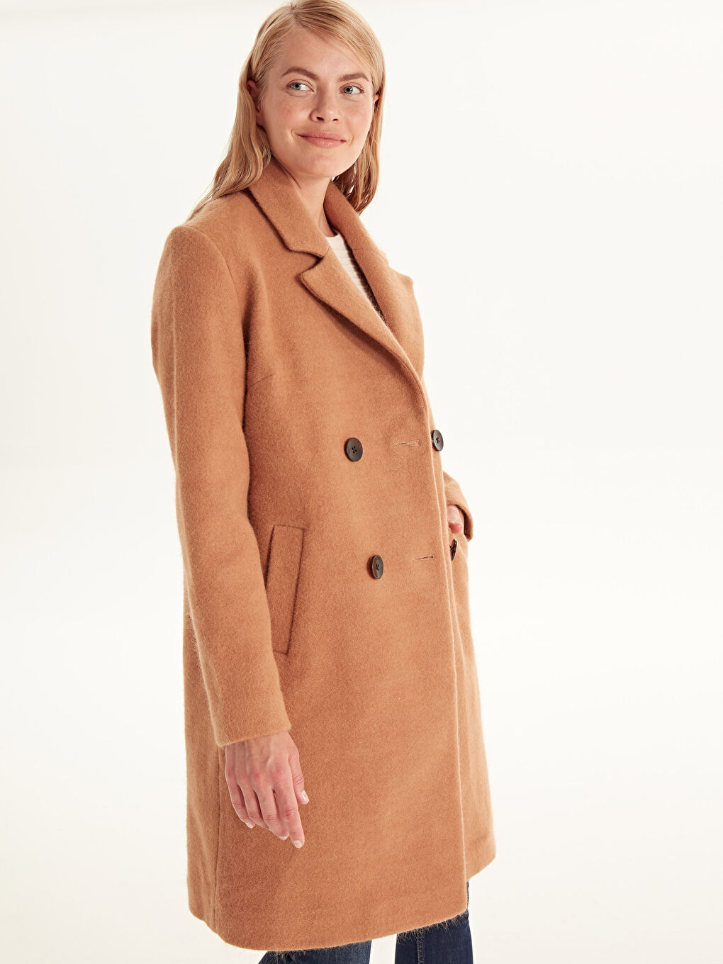 BRAON Kaput od mešavine vune Žena-2