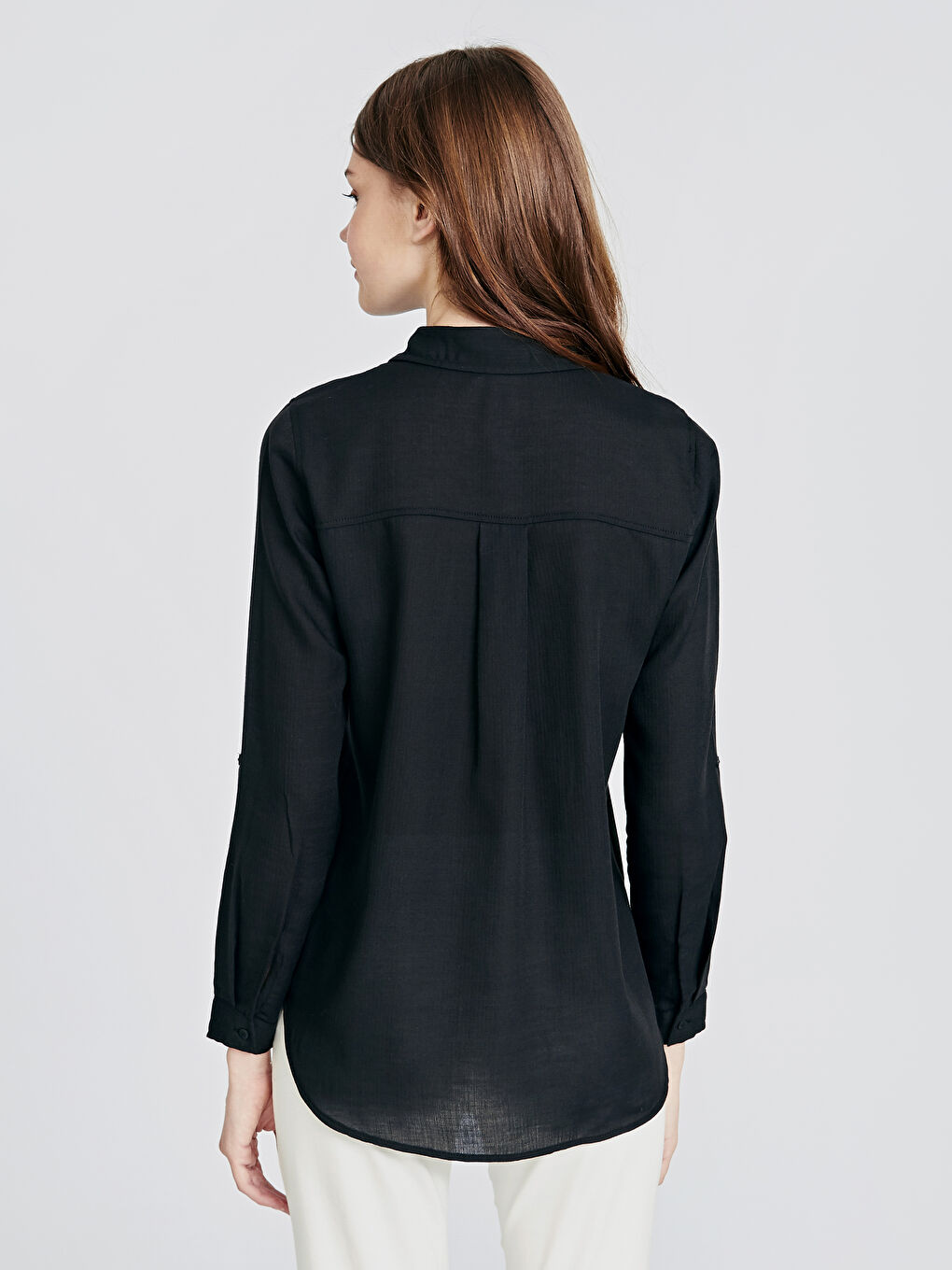 قميص اسود نساء-2