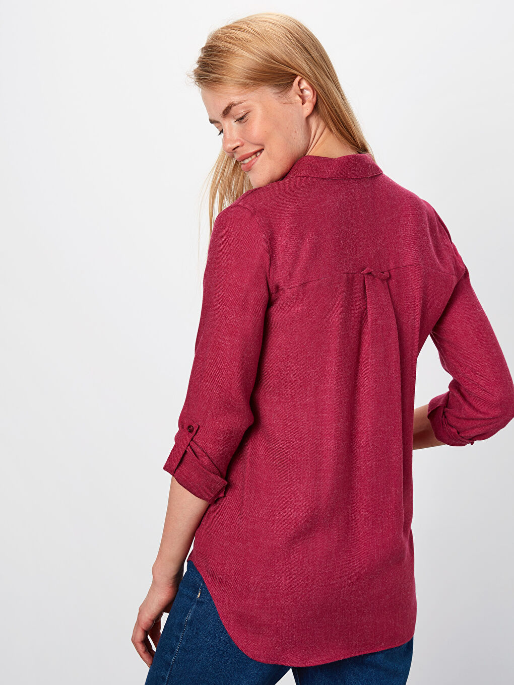 Woman BORDEAUX Shirt-4