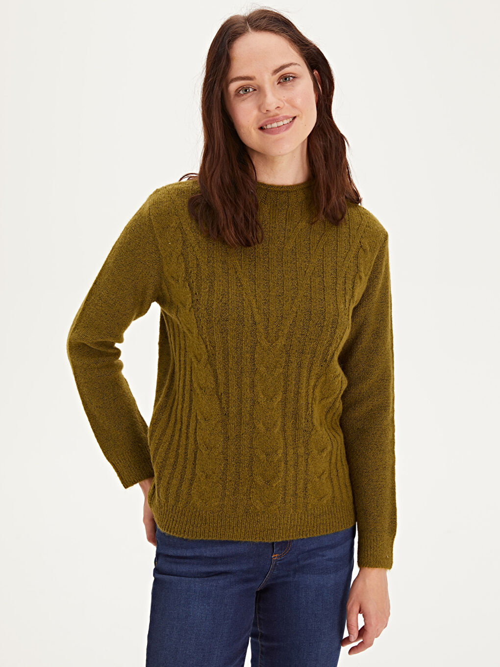 Әйелдер жасыл Жемпір-1