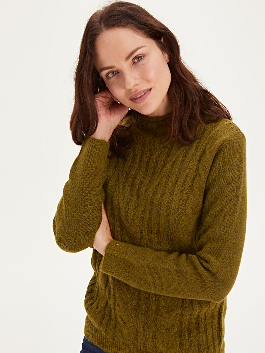 Әйелдер жасыл Жемпір-2