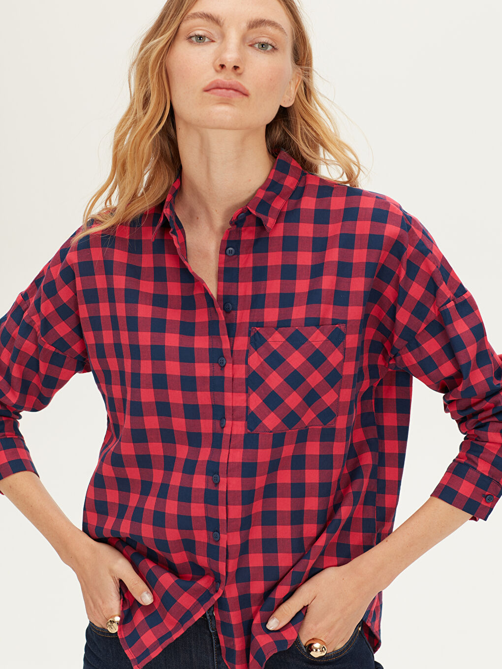 Chemise FUCHSIA Femme-1