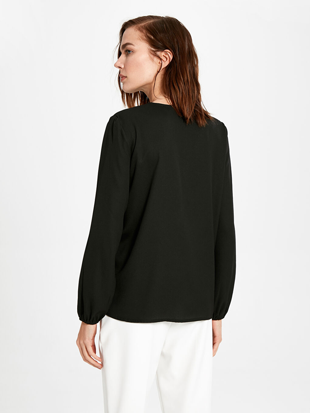 Blouse NOIR Femme-3