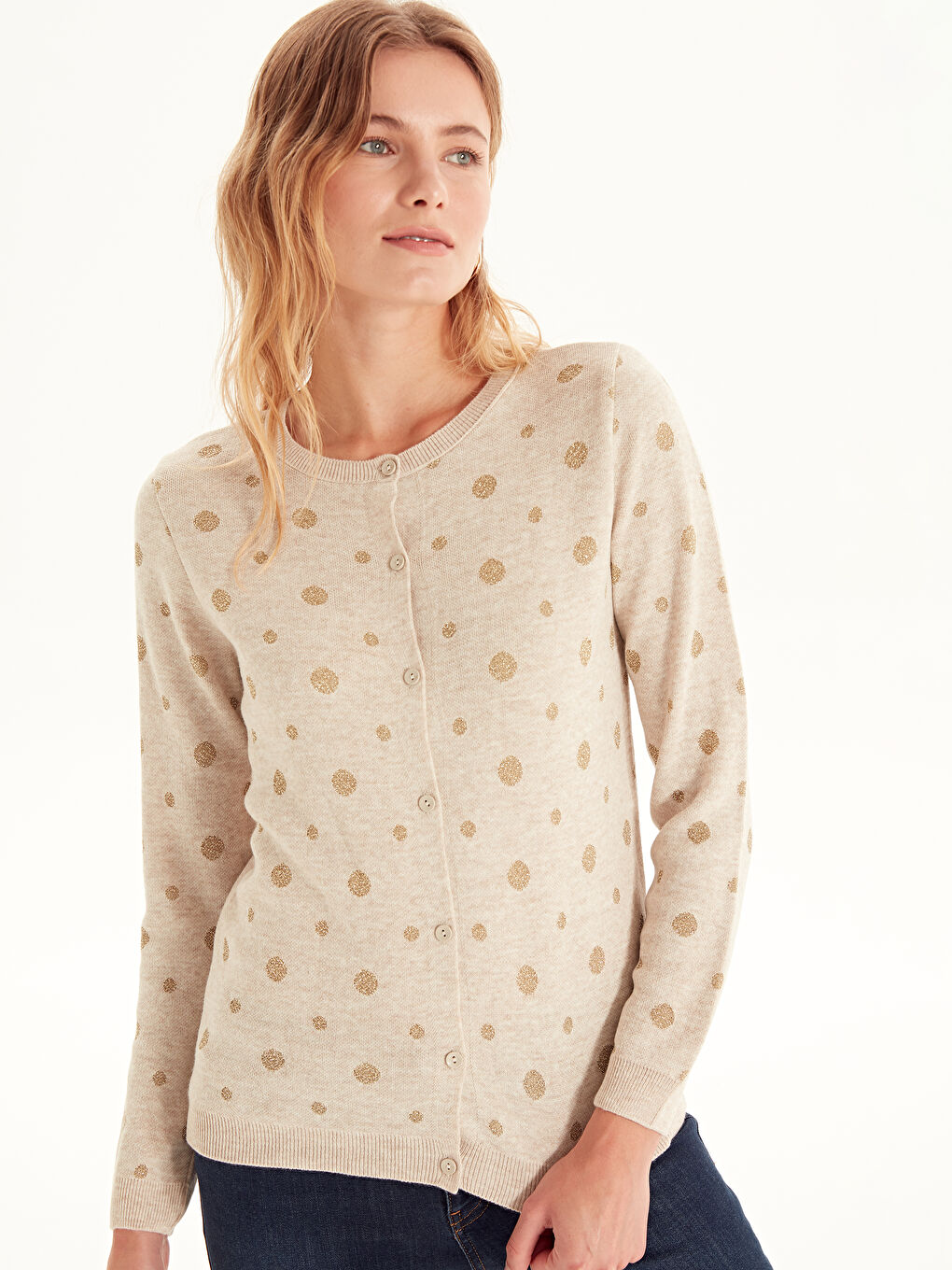 Yulaf Beji Melanj Hırka-2