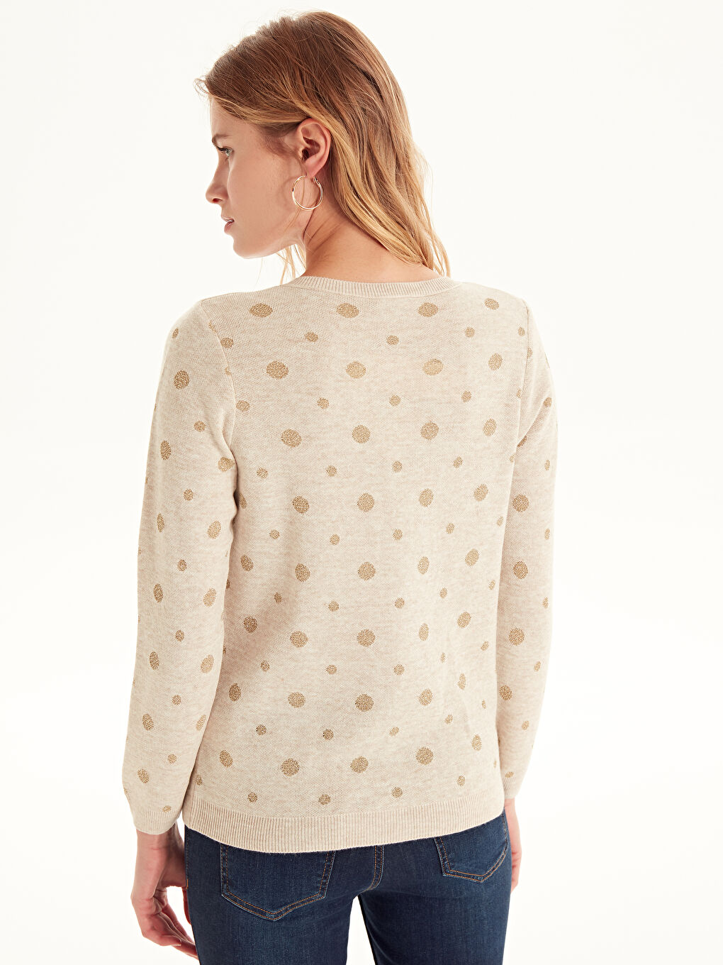 Yulaf Beji Melanj Hırka-3