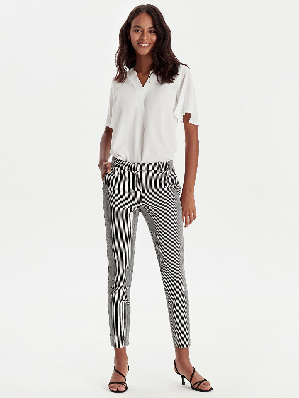 Әйелдерге арналған тар пішім шалбар-1