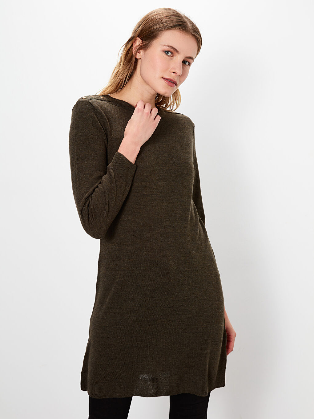 TAMNO ŽUTA Tunika Žena-1