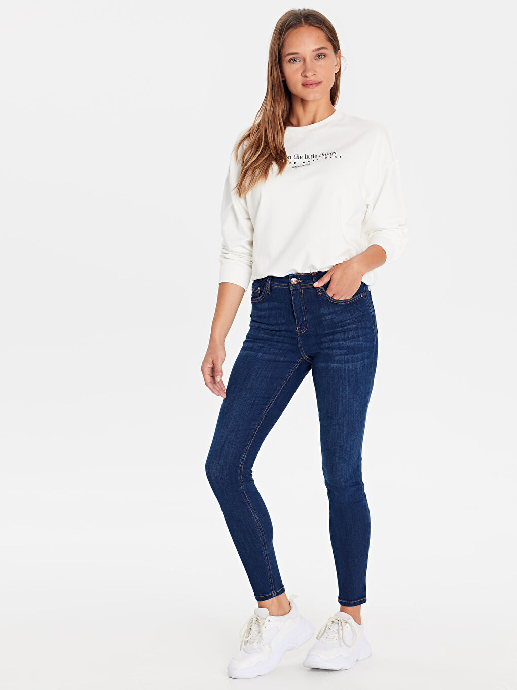 İndigo Jüpiter Süper Skinny Fit Kadın Jean Pantolon