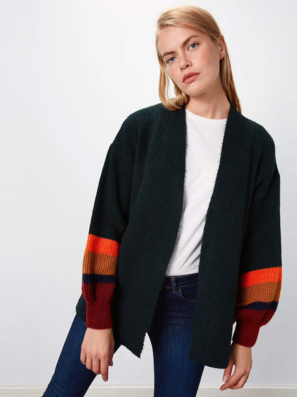 Koyu Yeşil Hırka-2