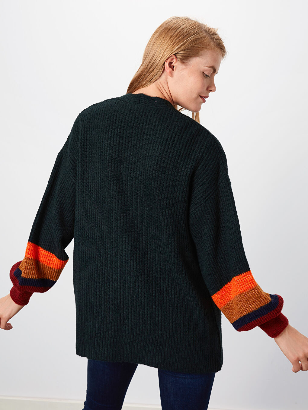 Koyu Yeşil Hırka-3