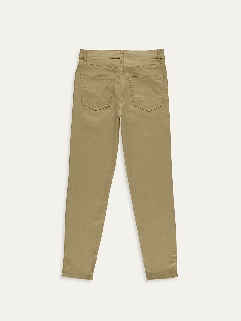 LCWAIKIKI Basic Woman BEIGE Trousers -9W9184Z8-GBY