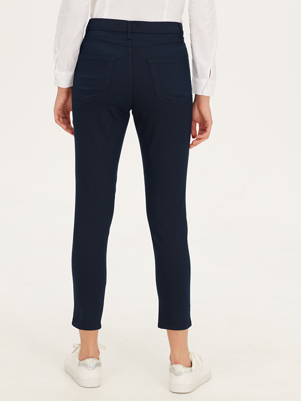 LCWAIKIKI Basic Woman NAVY Trousers -9W9184Z8-E1J