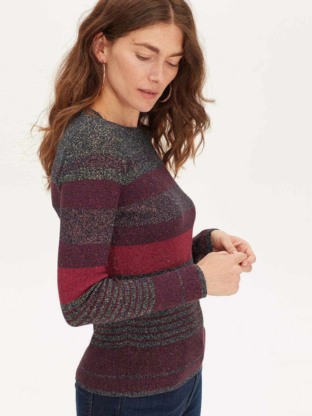 Mürdüm Bisiklet Yaka Kadın Kazak