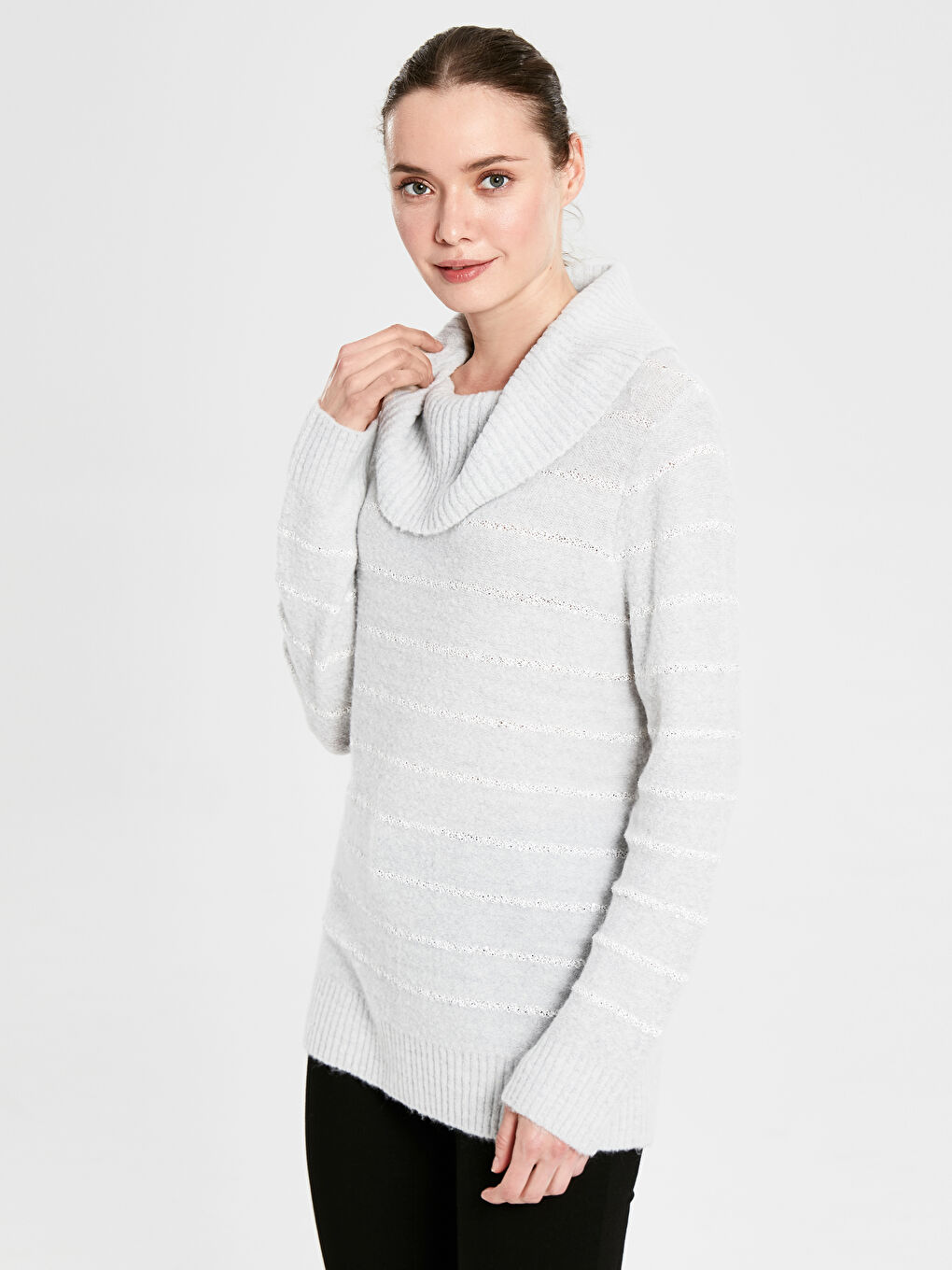 Әйелдер сұр Жемпір-1