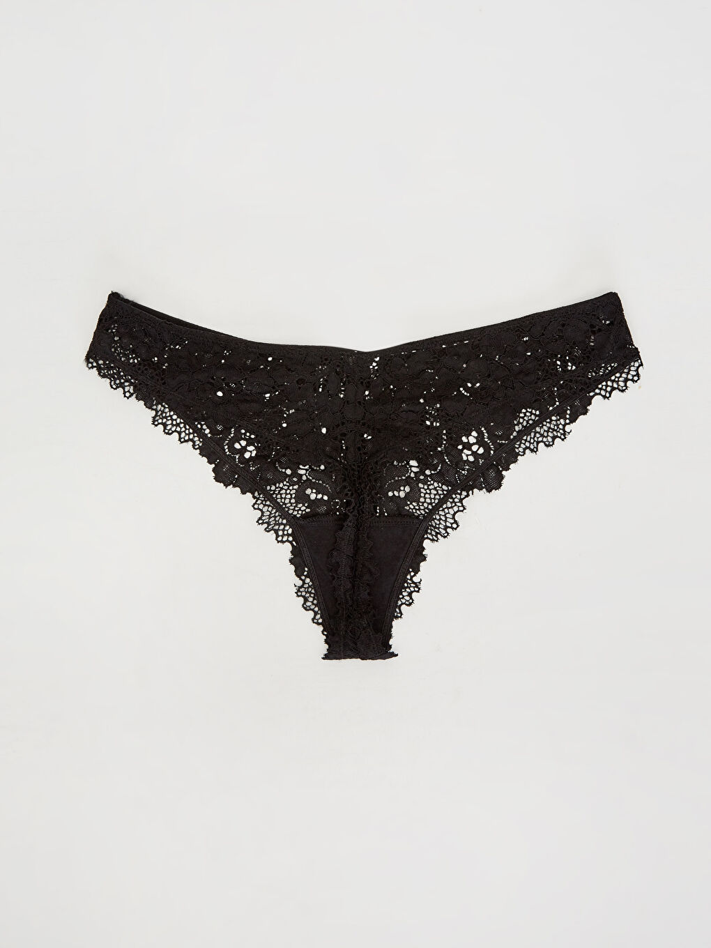 سروال داخلي قصير أسود امرأة-1