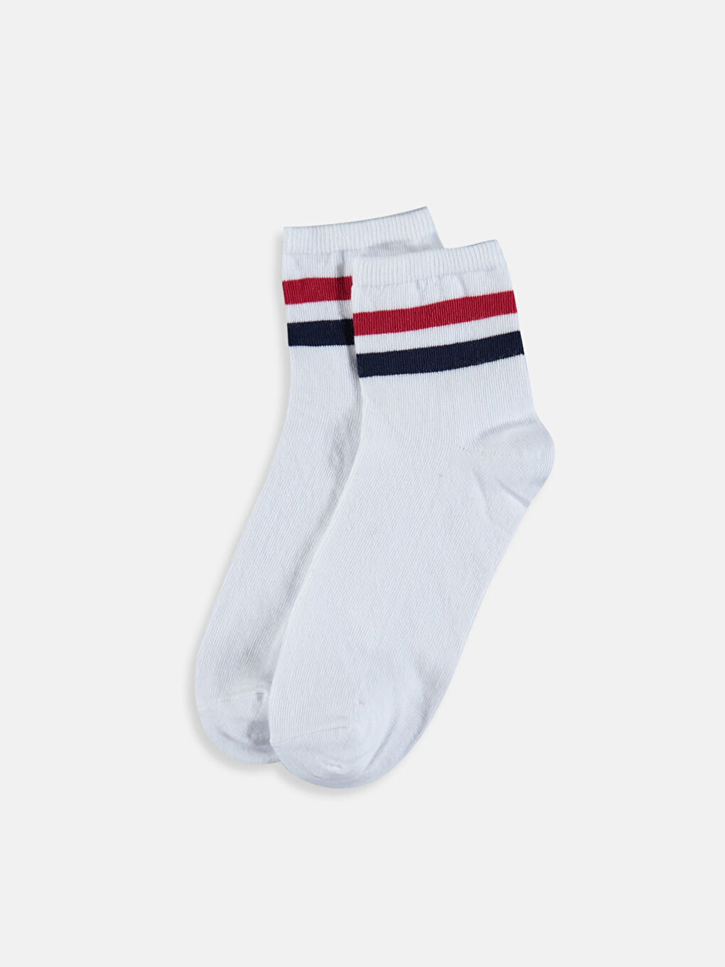 Beyaz Kadın Soket Çorap